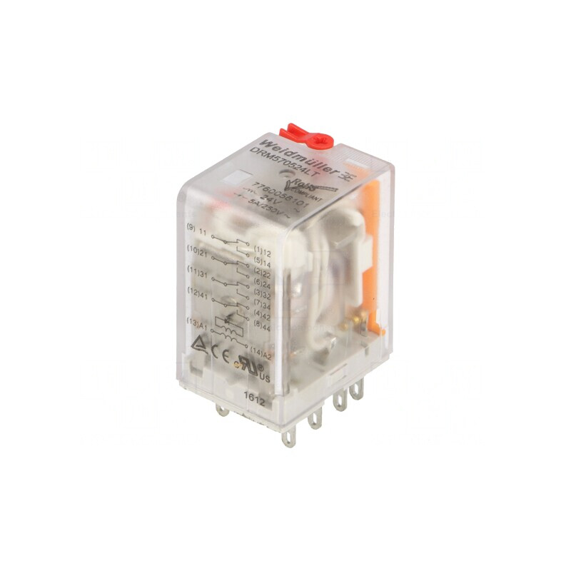 Releu Electromagnetic 4PDT 24VAC 5A | Electronic-mag.ro | Componente Electronice Releu Electromagnetic 4PDT 24VAC 5A | Electronic-mag.ro | Componente Electronice