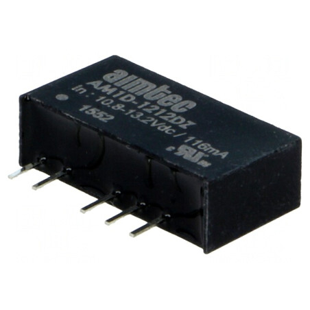 Convertor DC/DC 1W 12V/12V | Electronic-mag.ro | Componente Electronice