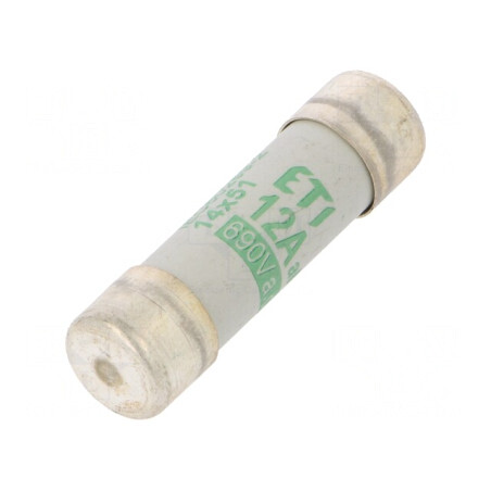 Siguranță cilindrică industrială 12A 690VAC | Electronic-mag.ro | Componente Electronice