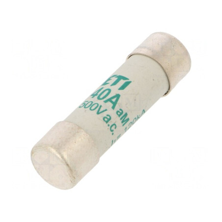 Siguranță AM 40A 500VAC Cilindrică Industrială | Electronic-mag.ro | Componente Electronice