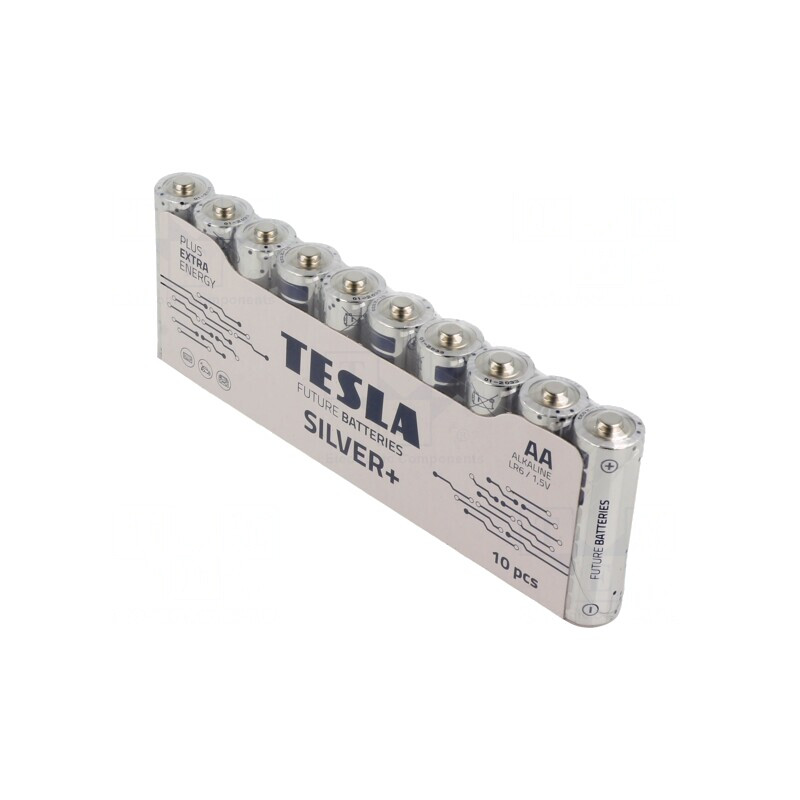 Baterie alcalină AA 1.5V nereîncărcabilă 10buc | Electronic-mag.ro | Componente Electronice