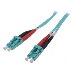 Patch cord fibră OM3 LC/UPC 1m LSZH | Electronic-mag.ro | Componente Electronice