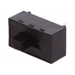 Comutator glisant DPDT 2A/250VAC 4A/28VDC ON-ON THT | Electronic-mag.ro | Componente Electronice