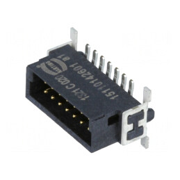 Conector PCB-Cablu Tată 14 PIN 1,27mm SMT