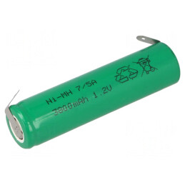 Baterie Ni-MH 1.2V 3800mAh pentru Lipire | Electronic-mag.ro | Componente Electronice