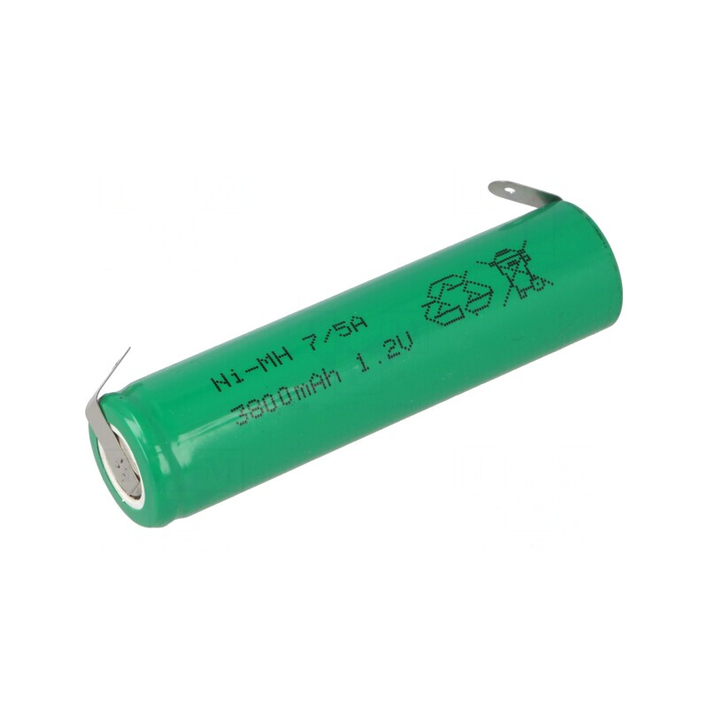 Baterie Ni-MH 1.2V 3800mAh pentru Lipire | Electronic-mag.ro | Componente Electronice