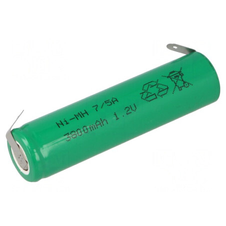 Baterie Ni-MH 1.2V 3800mAh pentru Lipire | Electronic-mag.ro | Componente Electronice