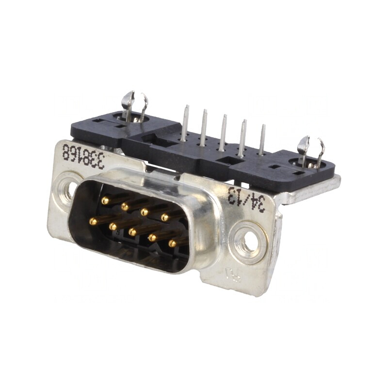 Conector D-Sub 9-Pin Soclu Tată Unghi 90° THT UNC 4-40 | Electronic-mag.ro | Componente Electronice Conector D-Sub 9-Pin Soclu Tată Unghi 90° THT UNC 4-40 | Electronic-mag.ro | Componente Electronice