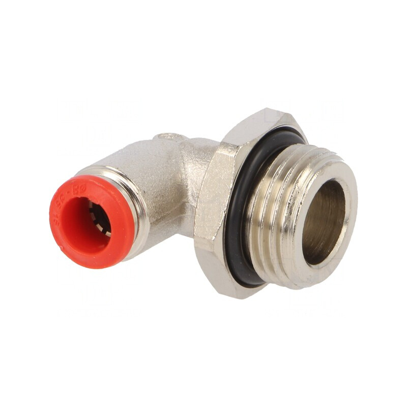 Racord Push-in Unghi Alamă Nichelată 20bar | Electronic-mag.ro | Componente Electronice