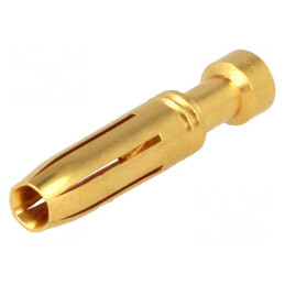 Pin Mamă Crimpat Cupru Aurit 1,5mm2 16AWG Han E HMC | Electronic-mag.ro | Componente Electronice