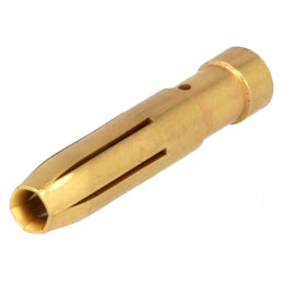Pin Cupru Aurit 4mm2 12AWG 16A Crimpat | Electronic-mag.ro | Componente Electronice