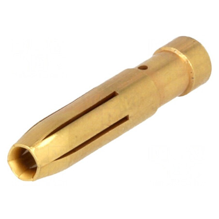 Pin Cupru Aurit 4mm2 12AWG 16A Crimpat | Electronic-mag.ro | Componente Electronice