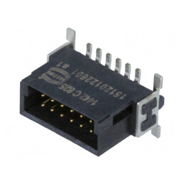 Conector PCB-Cablu 12-Pini 1,27mm SMT Har-flex 2,3A | Electronic-mag.ro | Componente Electronice