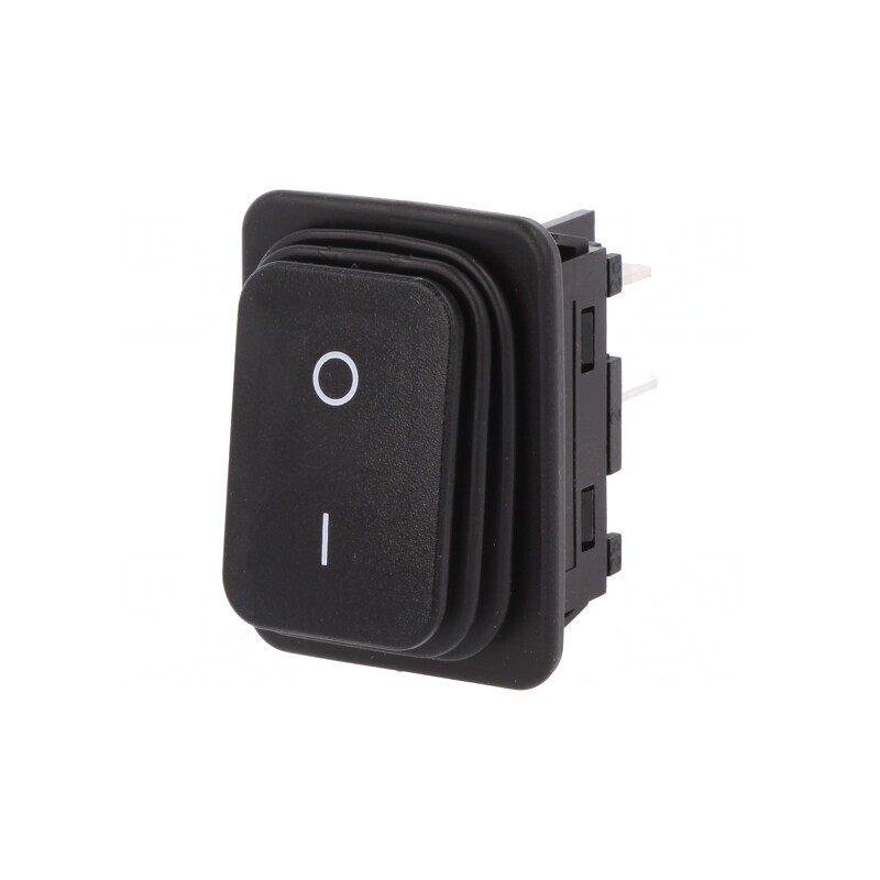 Comutator Basculant DPST ON/OFF 20A 250V Negru IP65 | Electronic-mag.ro | Componente Electronice Comutator Basculant DPST ON/OFF 20A 250V Negru IP65 | Electronic-mag.ro | Componente Electronice