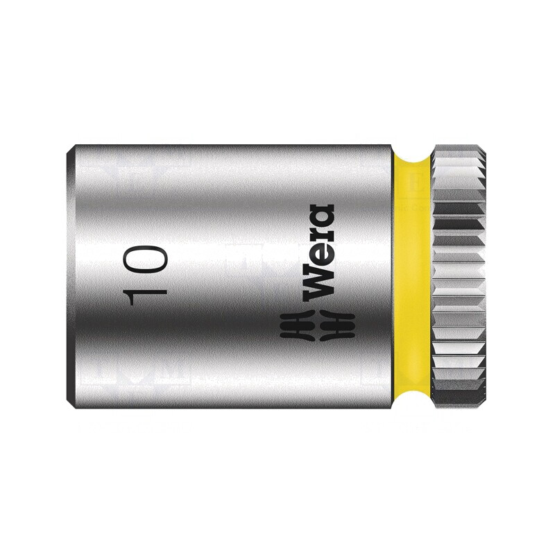 Cheie Tubulară 6 Puncte HEX 10mm 1/4 23mm Oțel Crom-Vanadium | Electronic-mag.ro | Componente Electronice