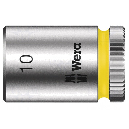 Cheie Tubulară 6 Puncte HEX 10mm 1/4 23mm Oțel Crom-Vanadium | Electronic-mag.ro | Componente Electronice
