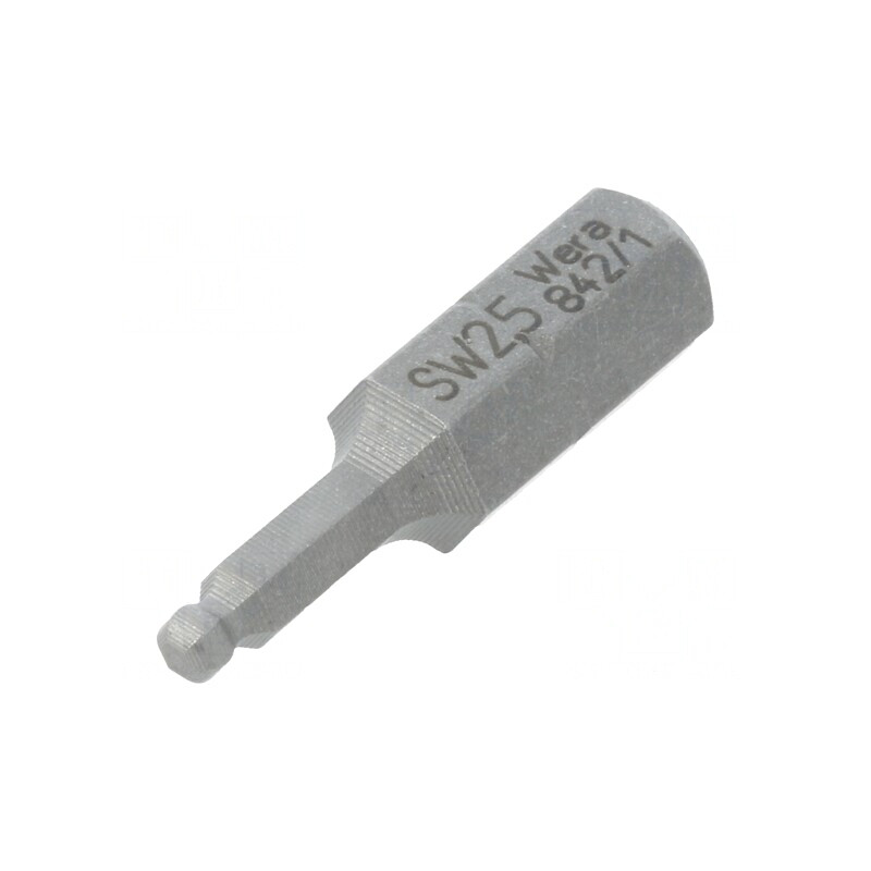 Capăt șurubelniță imbus sferic HEX 2.5mm 25mm | Electronic-mag.ro | Componente Electronice