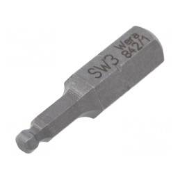 Capăt șurubelniță imbus sferic HEX 3mm 25mm | Electronic-mag.ro | Componente Electronice