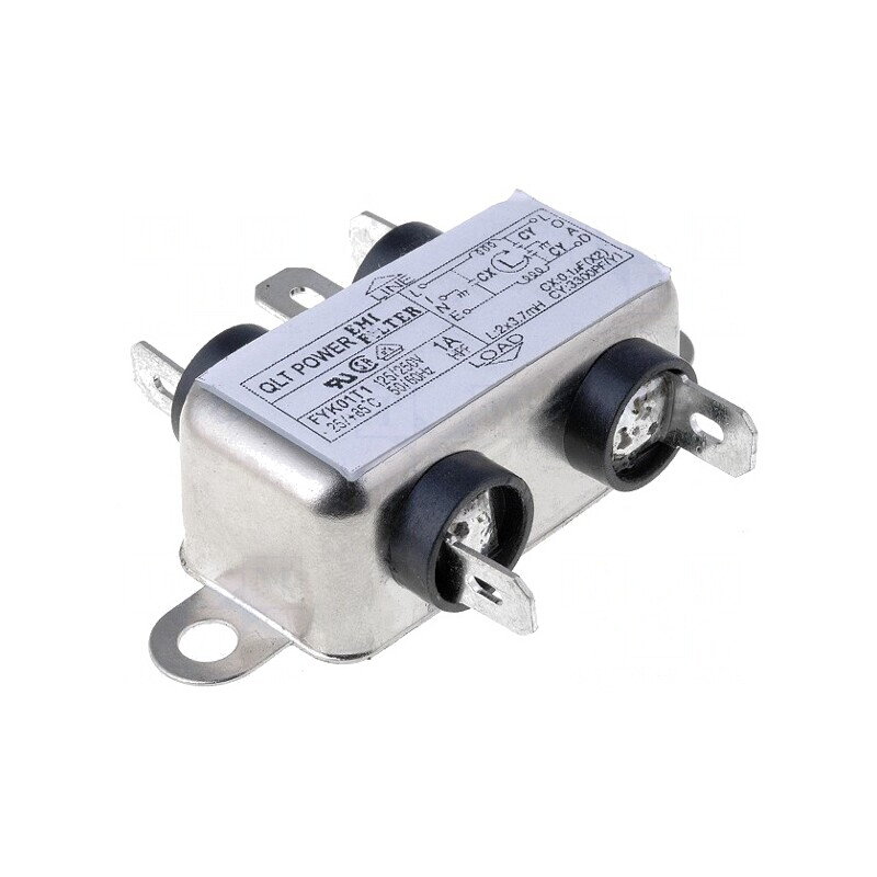 Filtru Anti-Interferențe 250VAC 100nF 3.3nF 3.7mH | Electronic-mag.ro | Componente Electronice