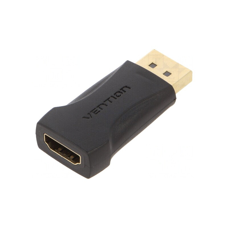 Adaptor DisplayPort la HDMI, Negru | Electronic-mag.ro | Componente Electronice