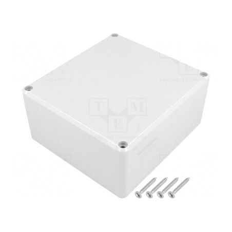 Carcasă Universală ABS Gri 115x125x58mm cu Garnitură | Electronic-mag.ro | Componente Electronice