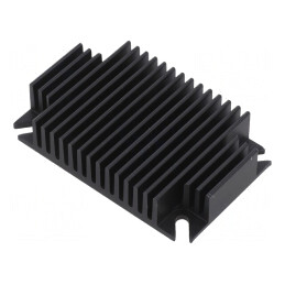 Radiator extrudat cu aripioare negru 36,8mm TO218 TO220 | Electronic-mag.ro | Componente Electronice