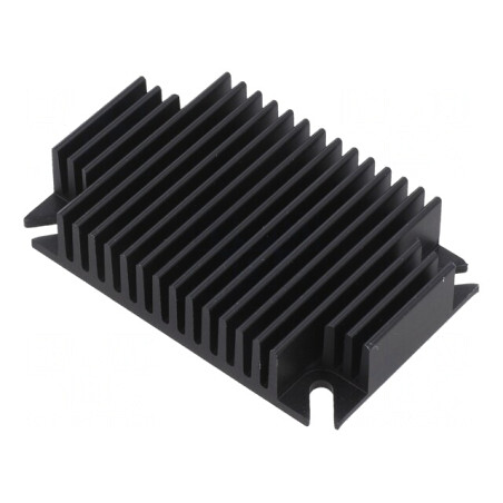 Radiator extrudat cu aripioare negru 36,8mm TO218 TO220 | Electronic-mag.ro | Componente Electronice
