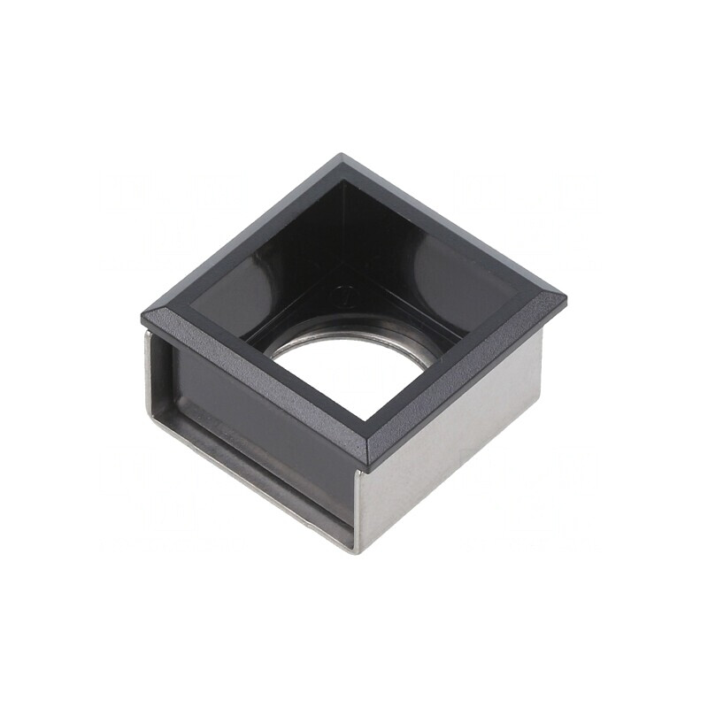 Suport Buton 22mm 24x24mm Frontal | Electronic-mag.ro | Componente Electronice