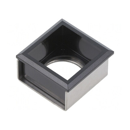 Suport Buton 22mm 24x24mm Frontal | Electronic-mag.ro | Componente Electronice