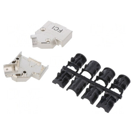Conector D-Sub 9pin 45° 13mm Cu Șuruburi | Electronic-mag.ro | Componente Electronice
