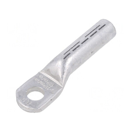 Vârf Inelar Tubular M10 35mm2 Aluminiu Crimpat | Electronic-mag.ro | Componente Electronice