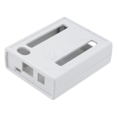Carcasă calculator BeagleBone ABS gri 77mm x 95mm | Electronic-mag.ro | Componente Electronice
