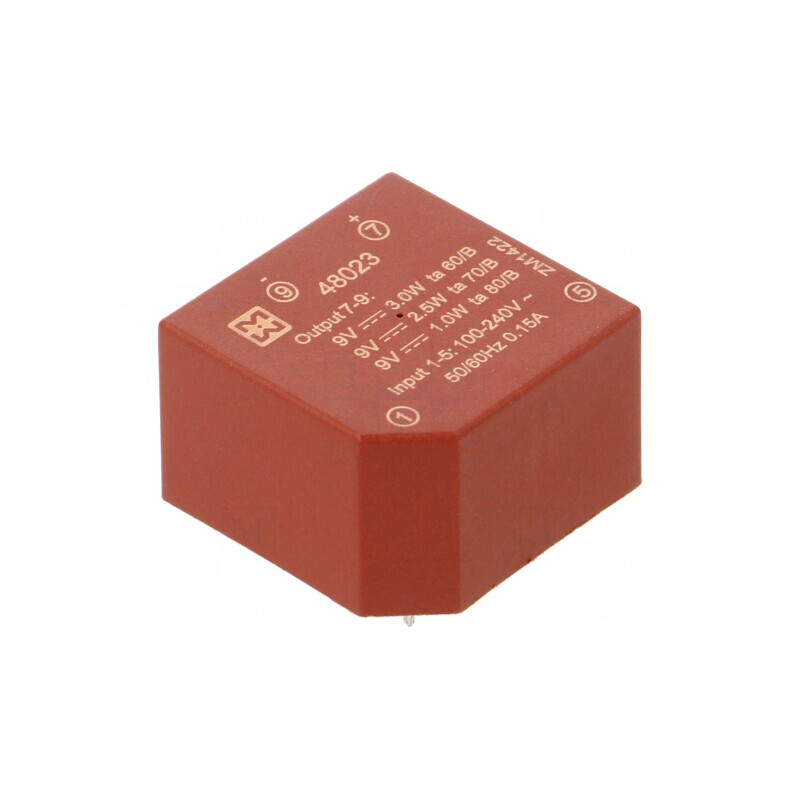 Convertor AC/DC 3W 9V | Electronic-mag.ro | Componente Electronice