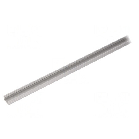 Profil Aluminiu LED 2m Slim8 Surface Natural | Electronic-mag.ro | Componente Electronice