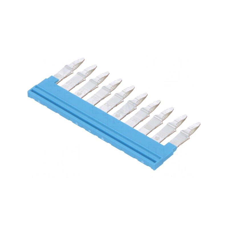Punte cu Şuruburi 10 Piste Albastră Seria A | Electronic-mag.ro | Componente Electronice