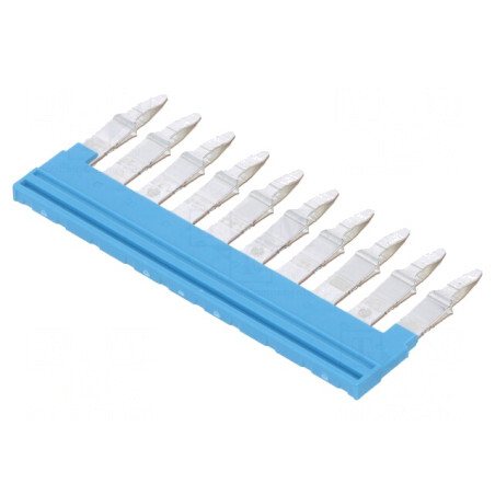 Punte cu Şuruburi 10 Piste Albastră Seria A | Electronic-mag.ro | Componente Electronice