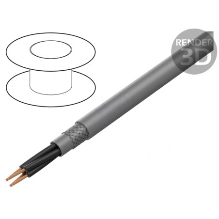Cablu ÖLFLEX CLASSIC 400 CP 3x0,75mm2 PUR Gri 300/500V | Electronic-mag.ro | Componente Electronice