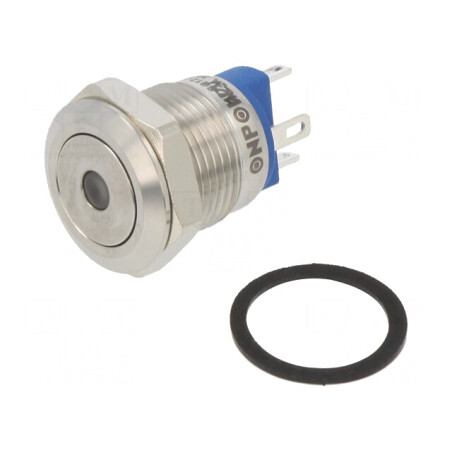 Comutator Anti-Vandalism Verde IP65 SPST-NO 2A 36V | Electronic-mag.ro | Componente Electronice