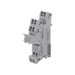 Stativ pentru șină DIN, 8A 300VAC, 86x54x15mm | Electronic-mag.ro | Componente Electronice