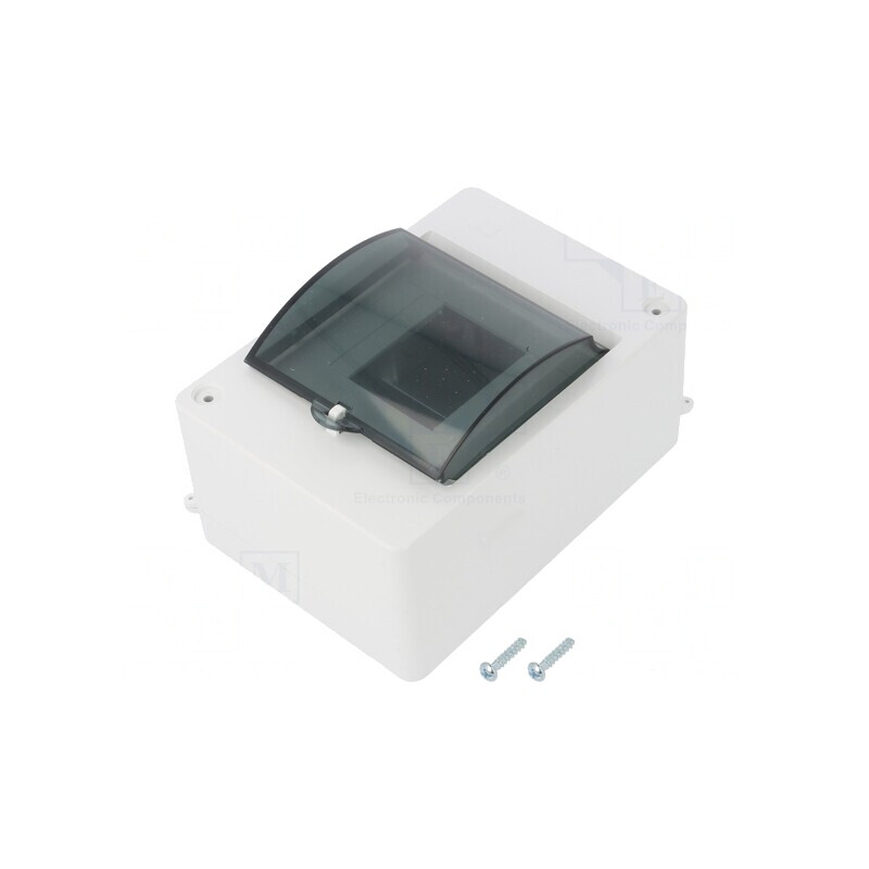 Carcasă Modulară IP20 Albă pentru Aparatură 400V 4 Module | Electronic-mag.ro | Componente Electronice