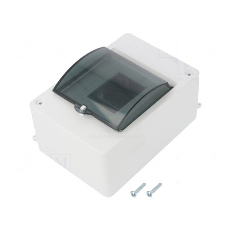 Carcasă Modulară IP20 Albă pentru Aparatură 400V 4 Module | Electronic-mag.ro | Componente Electronice