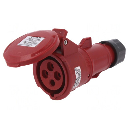 Conector AC Trifazat 16A 380/415V Soclu Mamă | Electronic-mag.ro | Componente Electronice