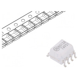 Optocuplor SMD 15Mbps SO8 20kV/μs