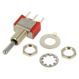 Comutator Basculant 3 Pini ON-OFF-ON | Electronic-mag.ro | Componente Electronice