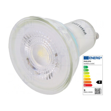 Lampă LED GU10 4,6W 6500K Alb Rece | Electronic-mag.ro | Componente Electronice
