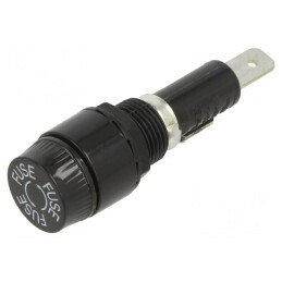Clemă Panou 6,3x32mm 10A 250VAC | Electronic-mag.ro | Componente Electronice