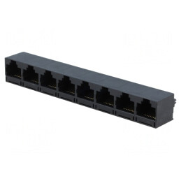 Soclu RJ45 Cat 5 8p8c | Electronic-mag.ro | Componente Electronice
