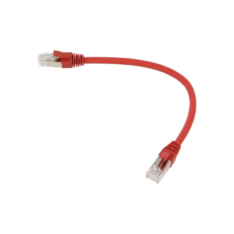 Patch Cord Ethernet Cat.6a S/FTP LSZH Roșu | Electronic-mag.ro | Componente Electronice Patch Cord Ethernet Cat.6a S/FTP LSZH Roșu | Electronic-mag.ro | Componente Electronice
