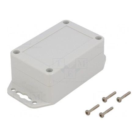 Carcasă universală ABS gri deschis 60x90x40mm | Electronic-mag.ro | Componente Electronice