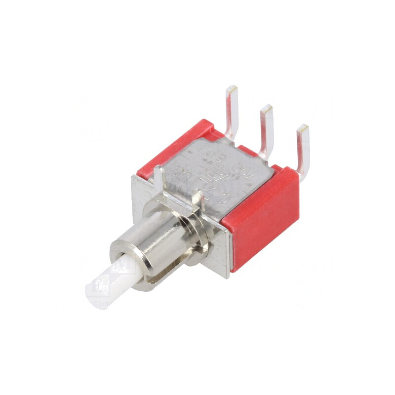Comutator Apăsare SPDT 1A 250V ON-(ON) | Electronic-mag.ro | Componente Electronice